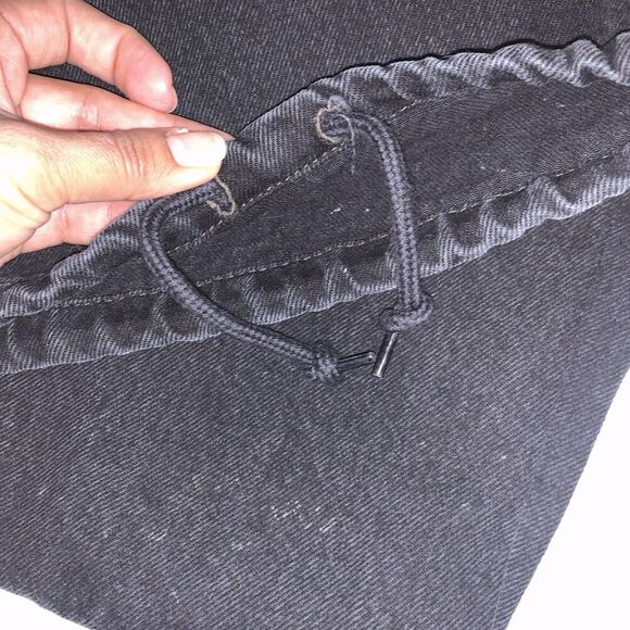 y2k Levi's Women's Mid-Rise 94's Baggy Straight wide Leg Cargo Jeans size 29x30 - Picture 9 of 16